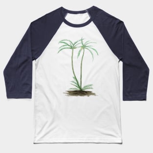 two palm trees watercolor Baseball T-Shirt